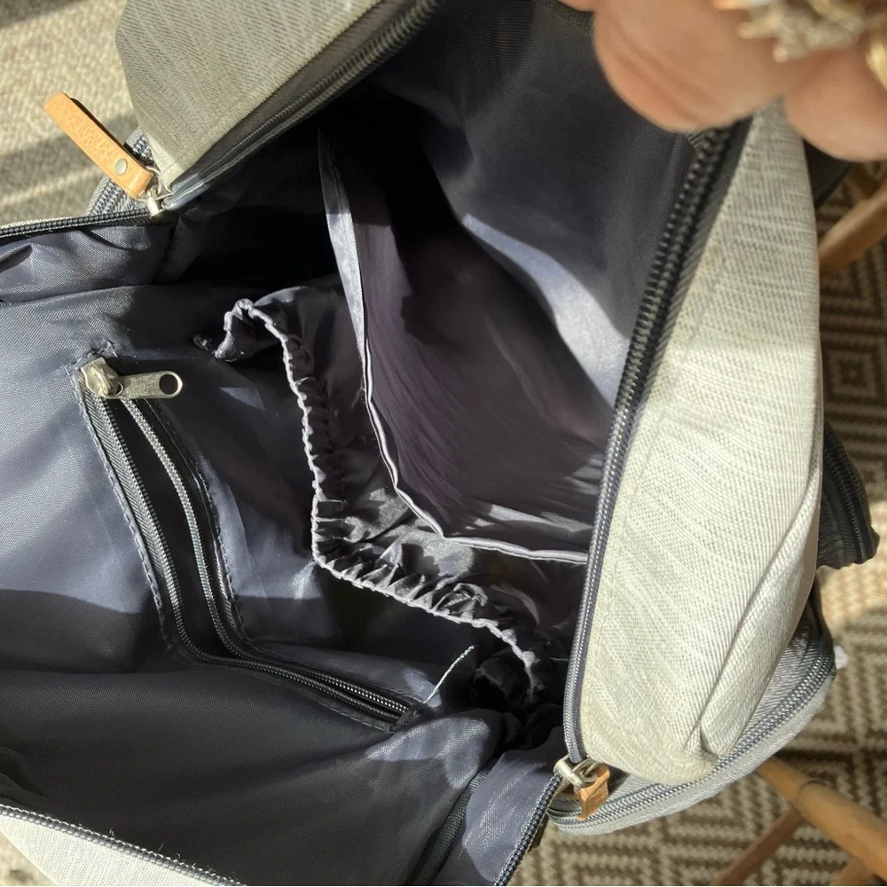 Eddie Bauer Cascade Backpack Diaper Bag. First Adventure.Stroller/shlder straps.
